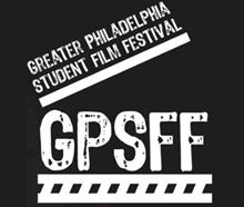 GPSFF white logo on black background